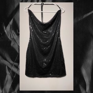 Urban Outfitters Lioness Sequin Halter Dress *BRAND NEW*